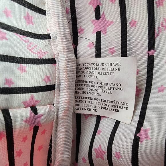 Luv Betsey by Betsey Johnson Mini Backpack Kitsch Girl Rainbow Glitter Pink - Picture 12 of 12